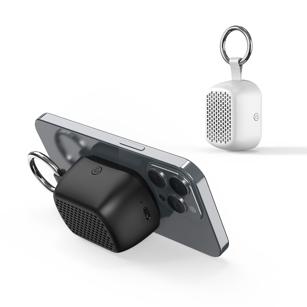 MagSafe Bluetooth Speaker with Keyring – Portable 400mAh